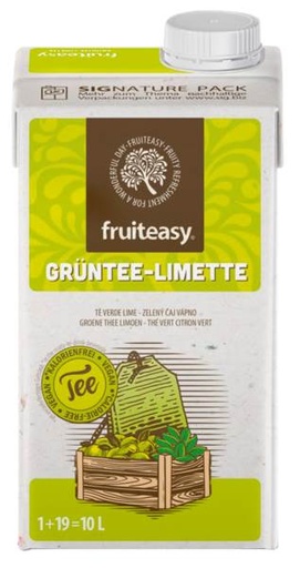 [FRU-3203] fruiteasy Grüntee-Limette 1+19 0,5 L/PK