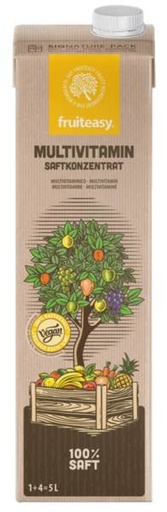 [FRU-3302] fruiteasy Multi 1+4 100% PK 1 L/PK Konzentrat zur Herstellung eines Multivitaminsaftes