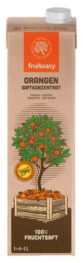 [FRU-3303] fruiteasy Orange 1+4 100% 1 L/PK
