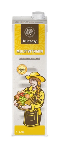 [FRU-3602] fruiteasy Multivitamin 1+9 20% mit Zucker 1 L/PK